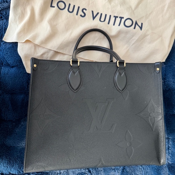Louis Vuitton OnTheGo GM Black Empreinte Tote – Like New! - Picture 1 of 5